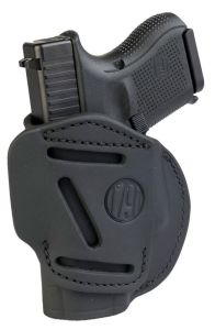1791 Gunleather 4 Way Holster - Stealth Black RH Size 3