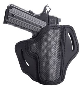 1791 Gunleather BH1 Holster RH One Size - Carbon Fiber Stealth Black