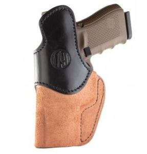 1791 Gunleather Rigid Concealment Holster - Brown on Black Size 5